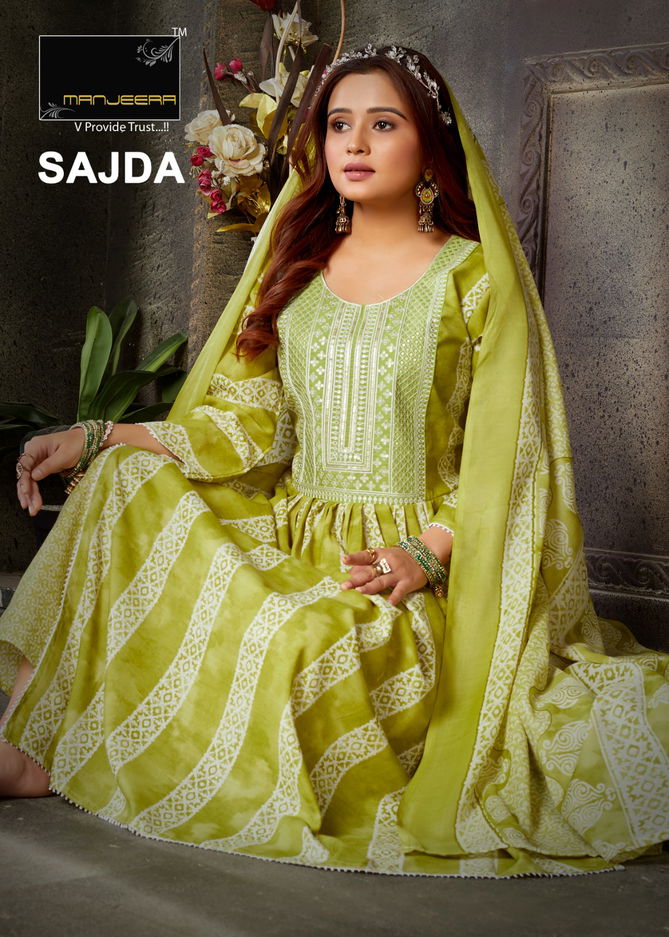 Sajda By Manjeera Designer Salwar Suits Catalog